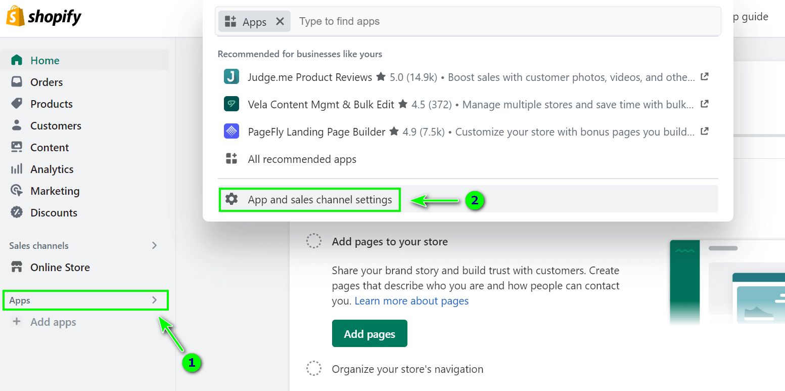 How to connect Selzy with Shopify 