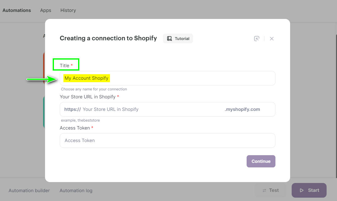 How to connect Selzy with Shopify 